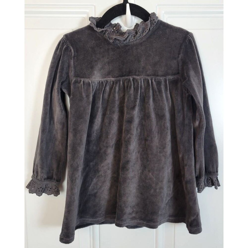 Buho Girls Velvet Long Sleeve Dress Size 24M